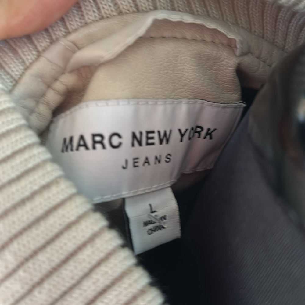 Marc New York jacket. Faux leather. New. With pockets - Picture 5 of 6